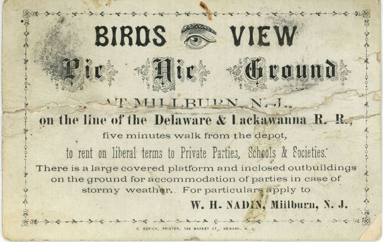          Nadin: Birds View Pic Nic Ground Card picture number 1
   