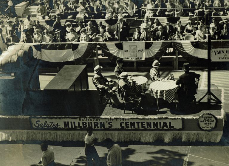          Millburn Centennial Parade Ballantine Brewery Float, 1957 picture number 1
   