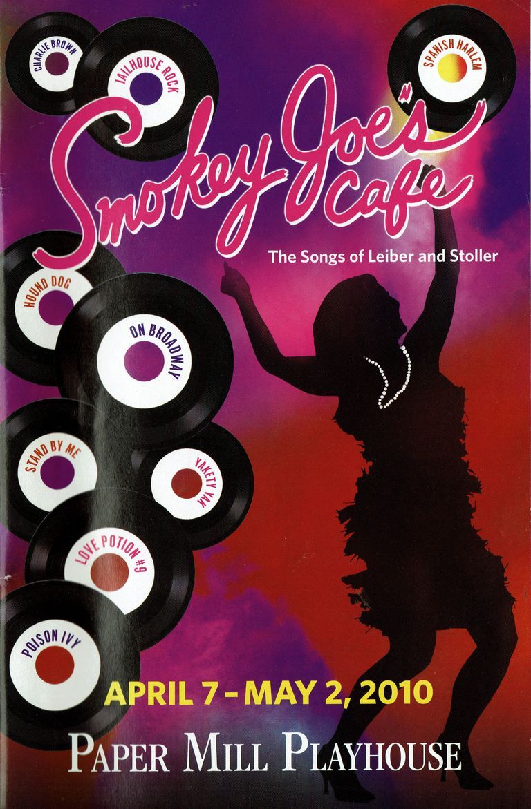          Paper Mill Playhouse Program: Smokey Joe's Cafe, 2010 picture number 1
   