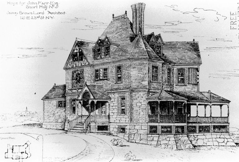          Architect: James Brown Lord, Hartshorn House #27; Queen Anne style
   