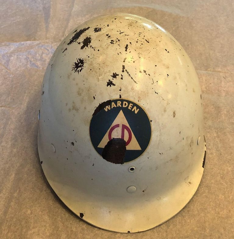          Hat: Civil Defense Warden Hard Hat picture number 1
   