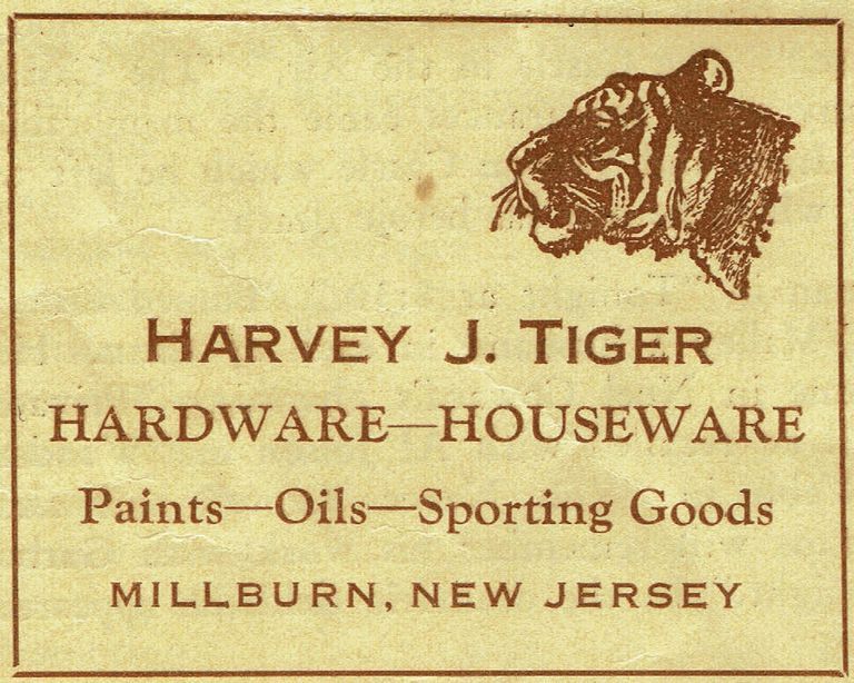          Harvey Tiger Hardware Store Advertisement, 1939 picture number 1
   