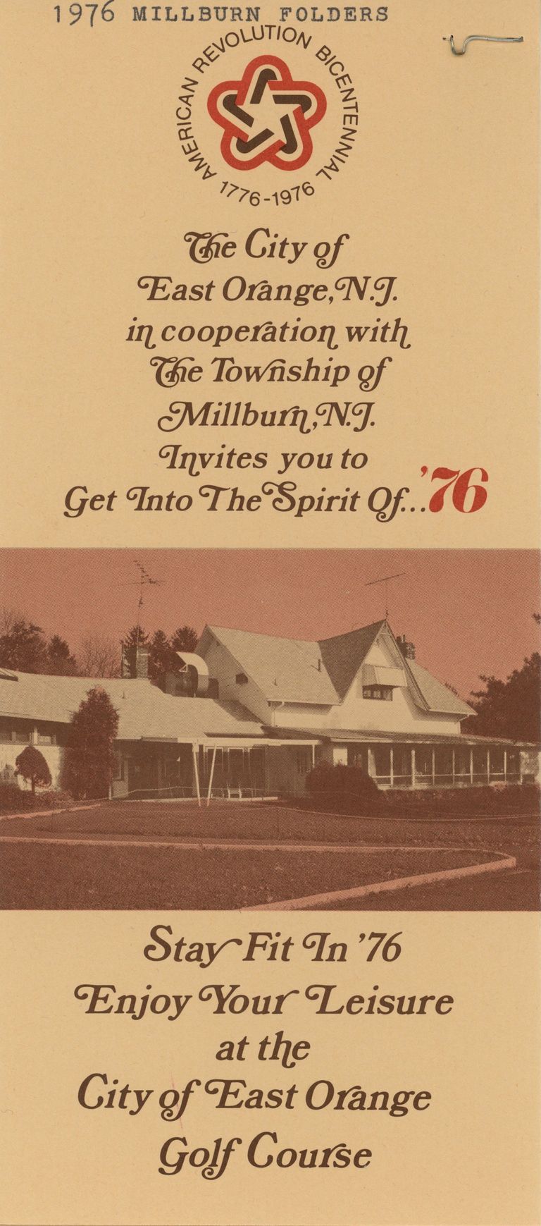          Bicentennial: East Orange Golf Course and Millburn Promotion, 1976 picture number 1
   