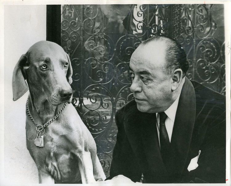          Mascuch: Joseph J. Mascuch and His Dog, 1969 picture number 1
   
