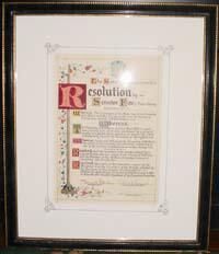          Resolution on Millburn's centennial, 1957 picture number 1
   