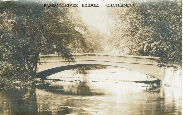          Chatham: Passaic River Bridge, 1912 picture number 1
   