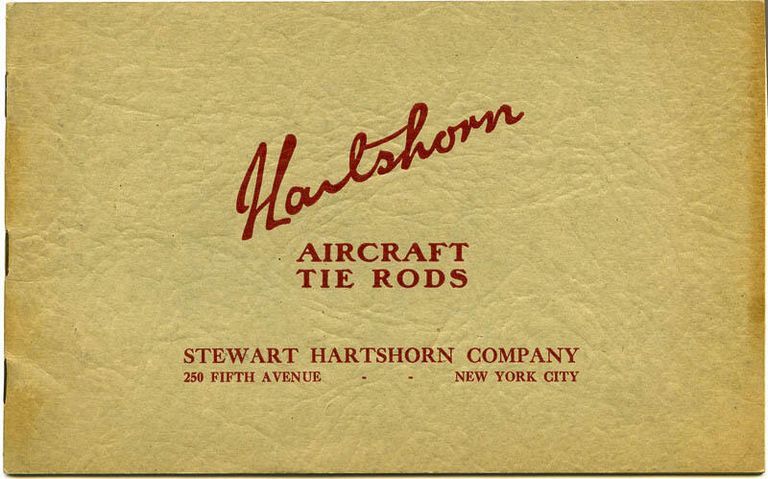          Hartshorn: Aircraft Tie Rods Catalog picture number 1
   
