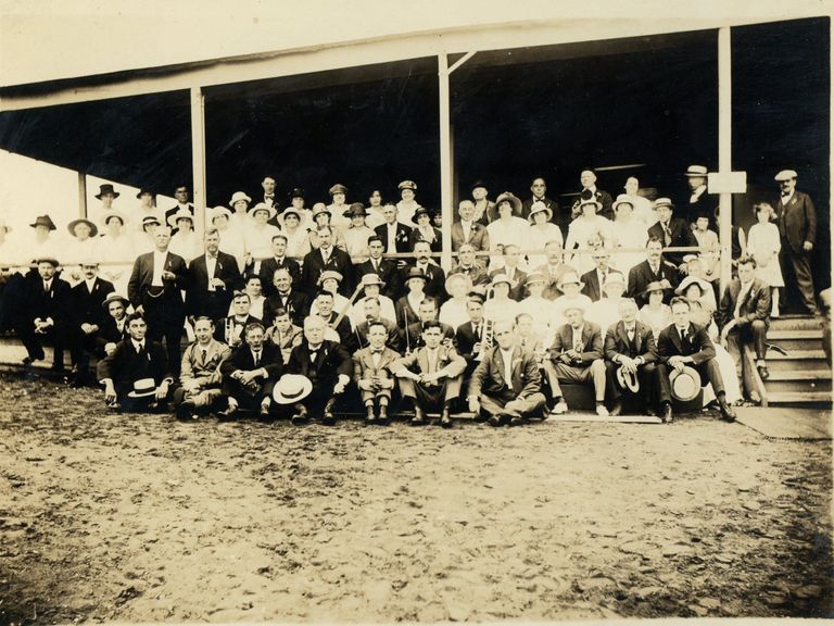          Board of Trade: Group Outing-Possibly the Millburn Board of Trade at the NJ Shore, 1920s picture number 1
   