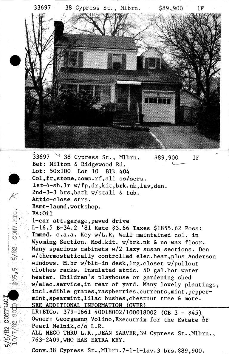          38 CYPRESS STREET picture number 1
   