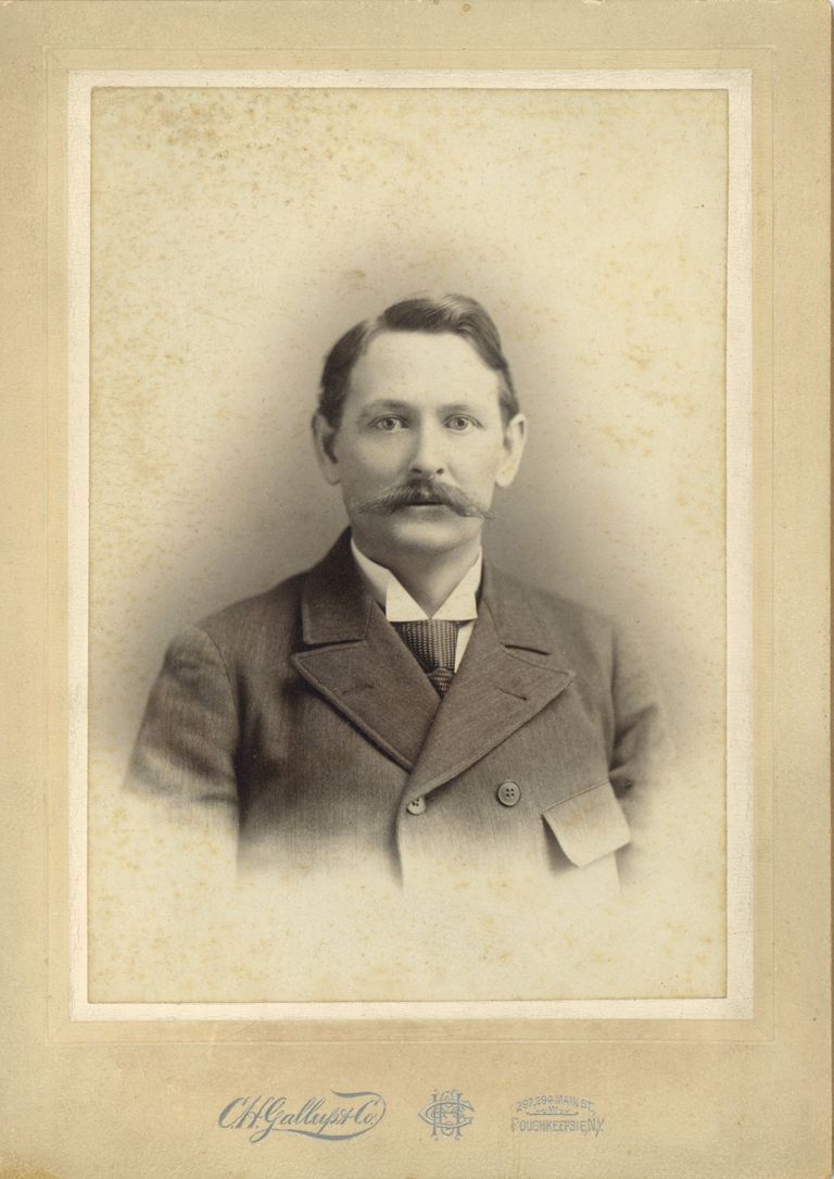          Bosworth: Unidentified Man with Moustache, c.1885-1890s picture number 1
   