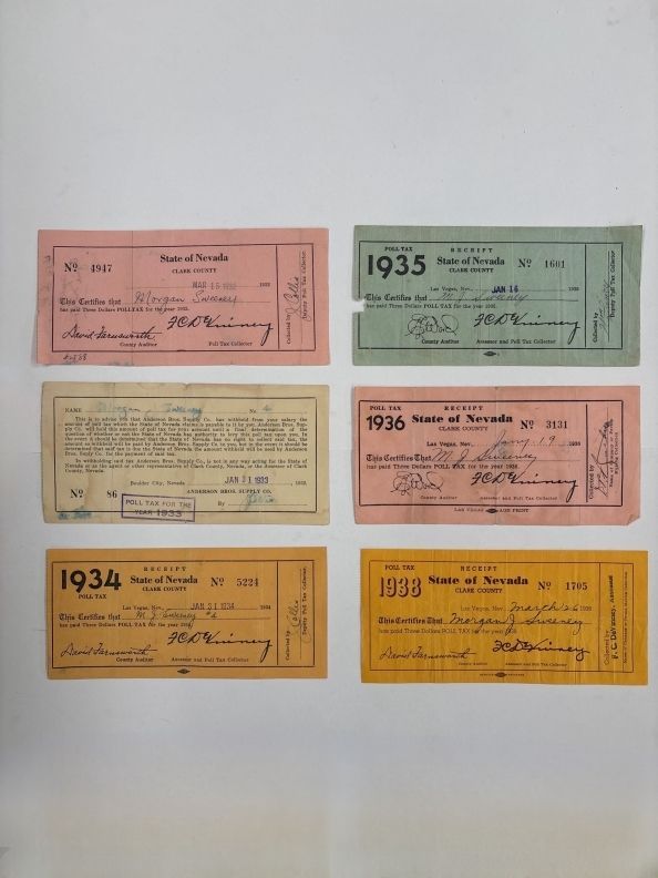 *Click on image for content.: MS 78 - Box 1 of 4; ff 20/35: receipts: poll tax [1937-1957]