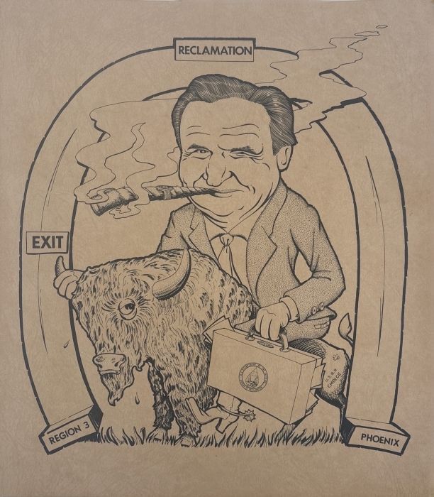 MS.25; Box 1of 6; ff 8/8: comic drawing by Groesbeck, n. d.