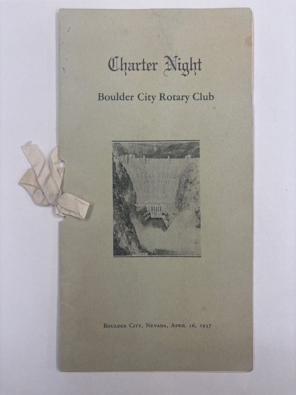 * Click on image for content.: MS.51 - Box 1 of 10; ff 1/10: charter night program [April 16, 1937 (one original, three facsimiles)]