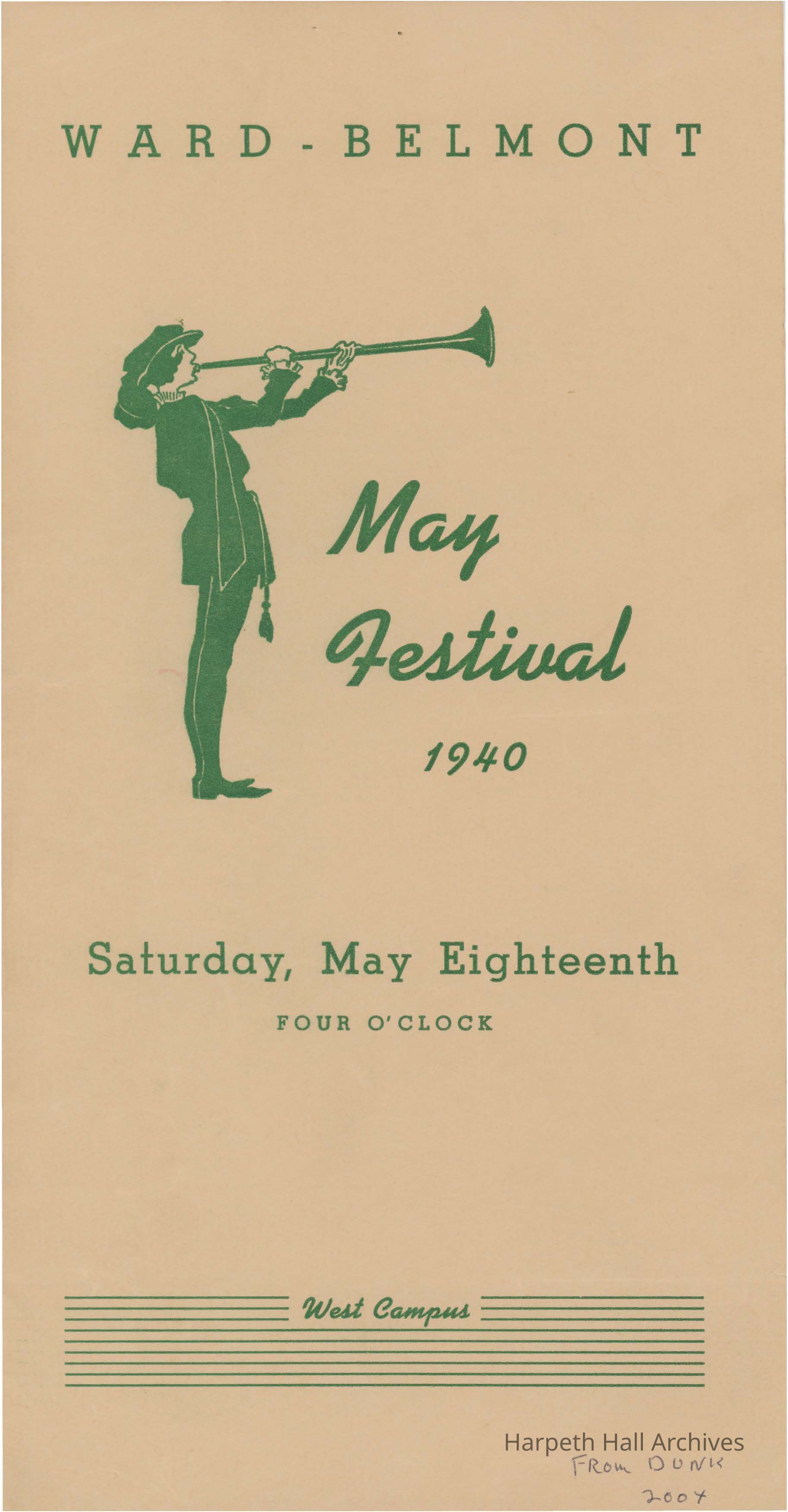 Program Cover: gifted from Dunie (?) 2004