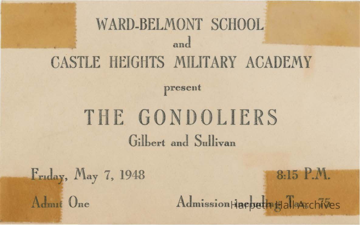 Ticket for the play