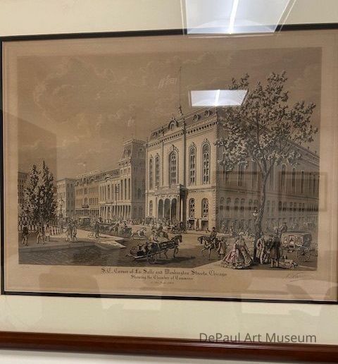 SE Corner of LaSalle/Washington Chamber of Commerce 1864