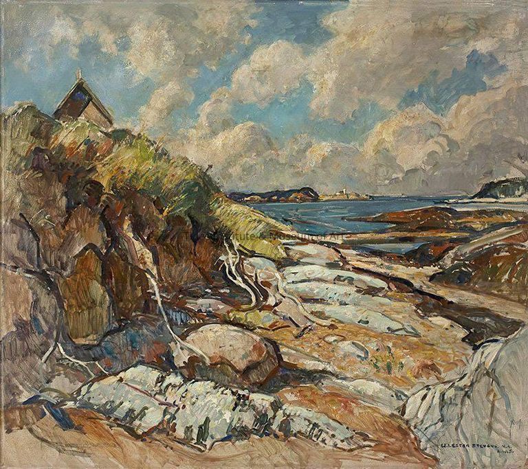 William Lester Stevens (1888-1969) | North Head, Grand Manan, New Brunswick | c.1960