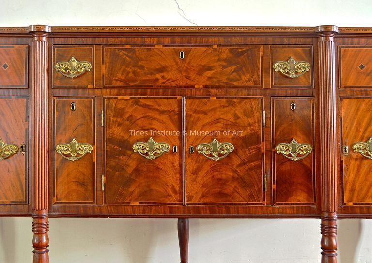 Federal Sideboard | Anna Whalen House | Eastport, Maine | c.1810