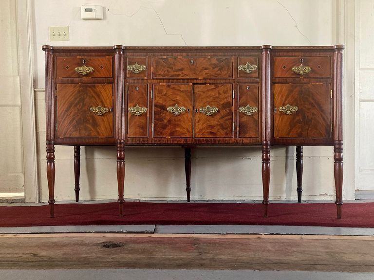 Federal Sideboard | Anna Whalen House | Eastport, Maine | c.1810 - Image 2
