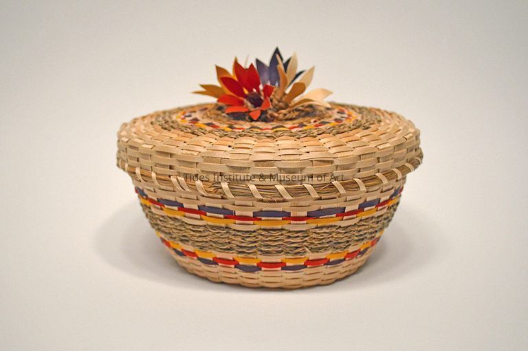 Molly Neptune Parker (1939-2020) | Medium Size Fancy Basket [Passamaquoddy]
