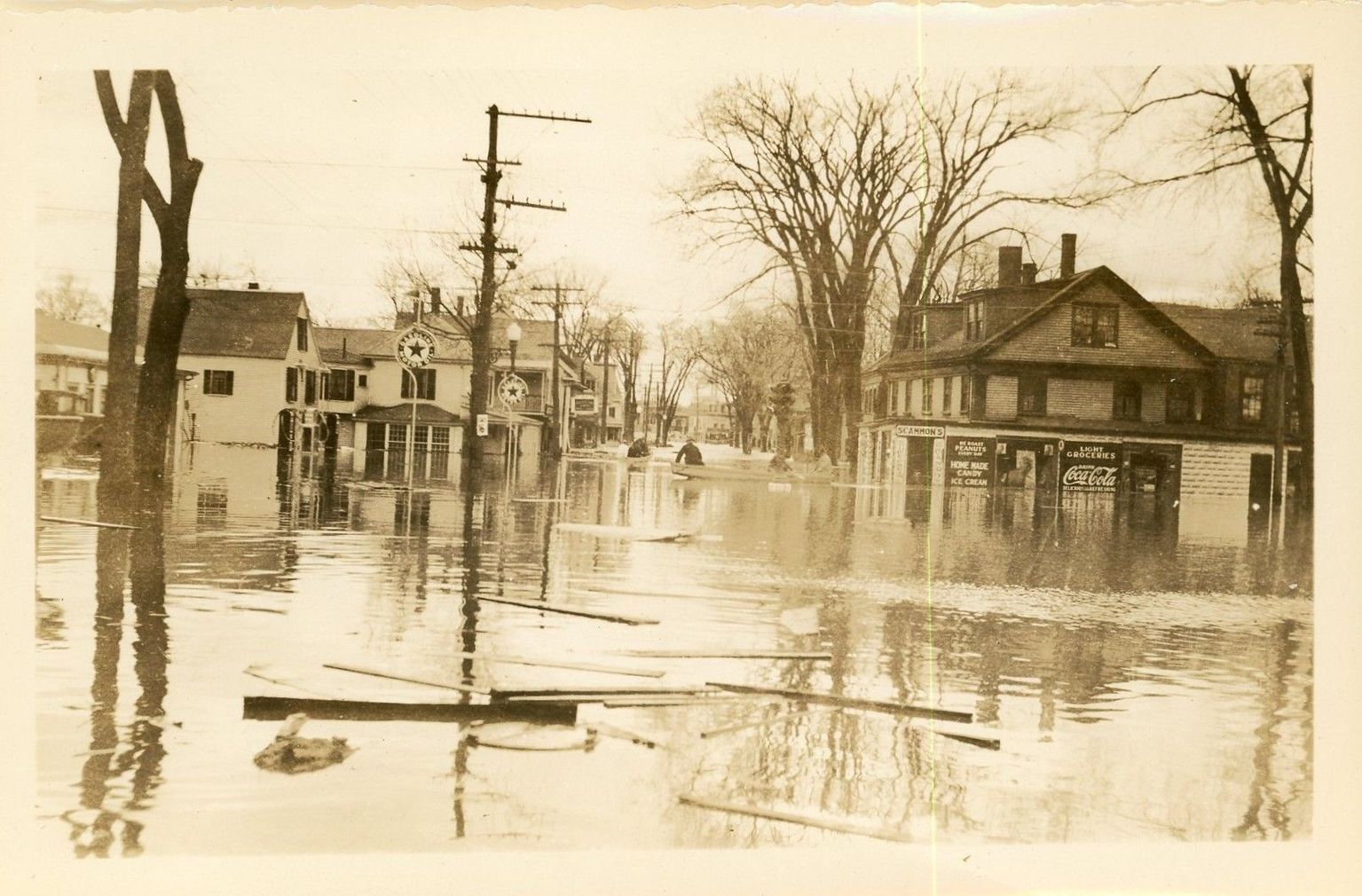 Saco River Flood 1936