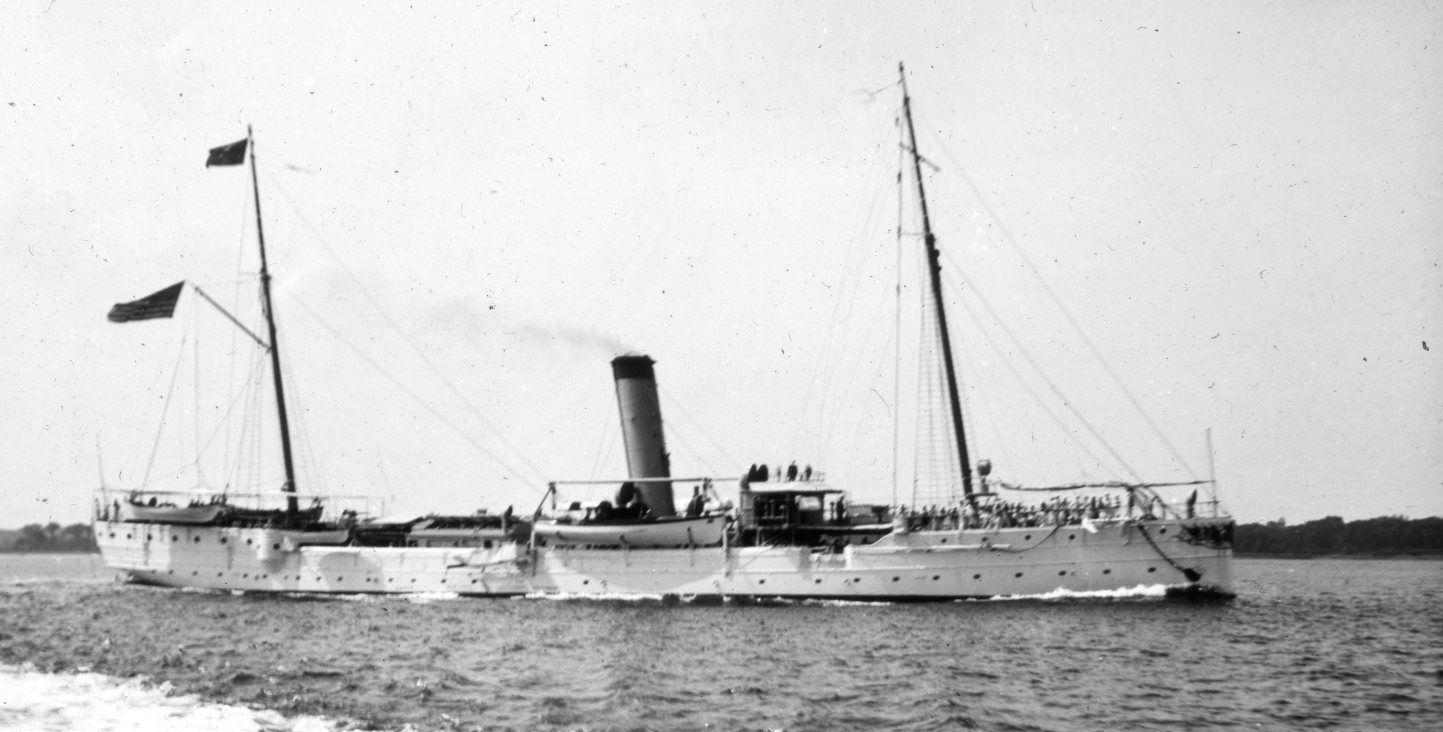 Steamship on Long Island Sound, NY