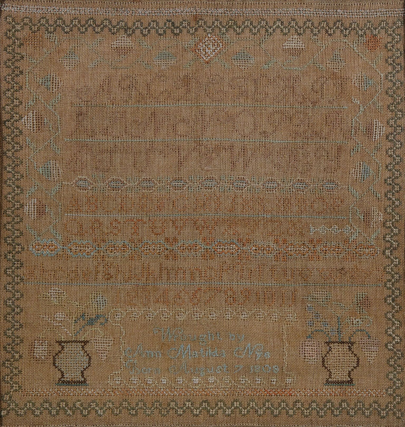 Schoolgirl Needlework