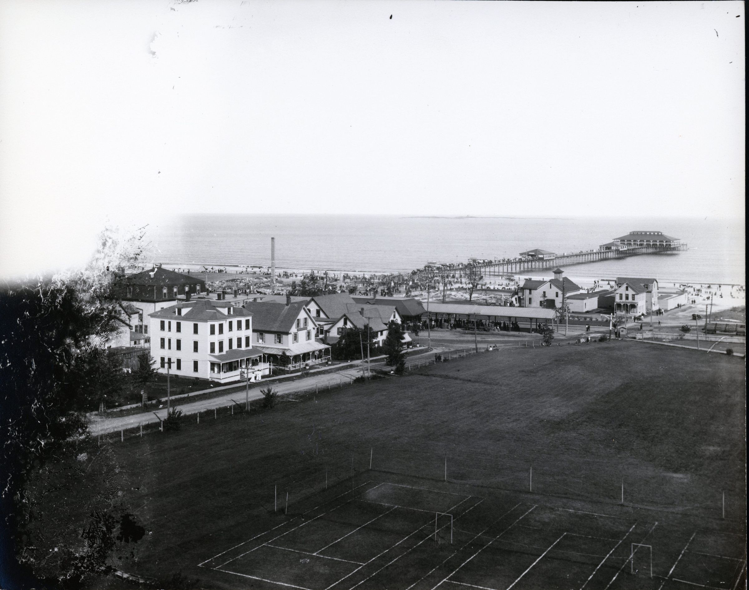 Old Orchard Beach, post-fire of 1907
