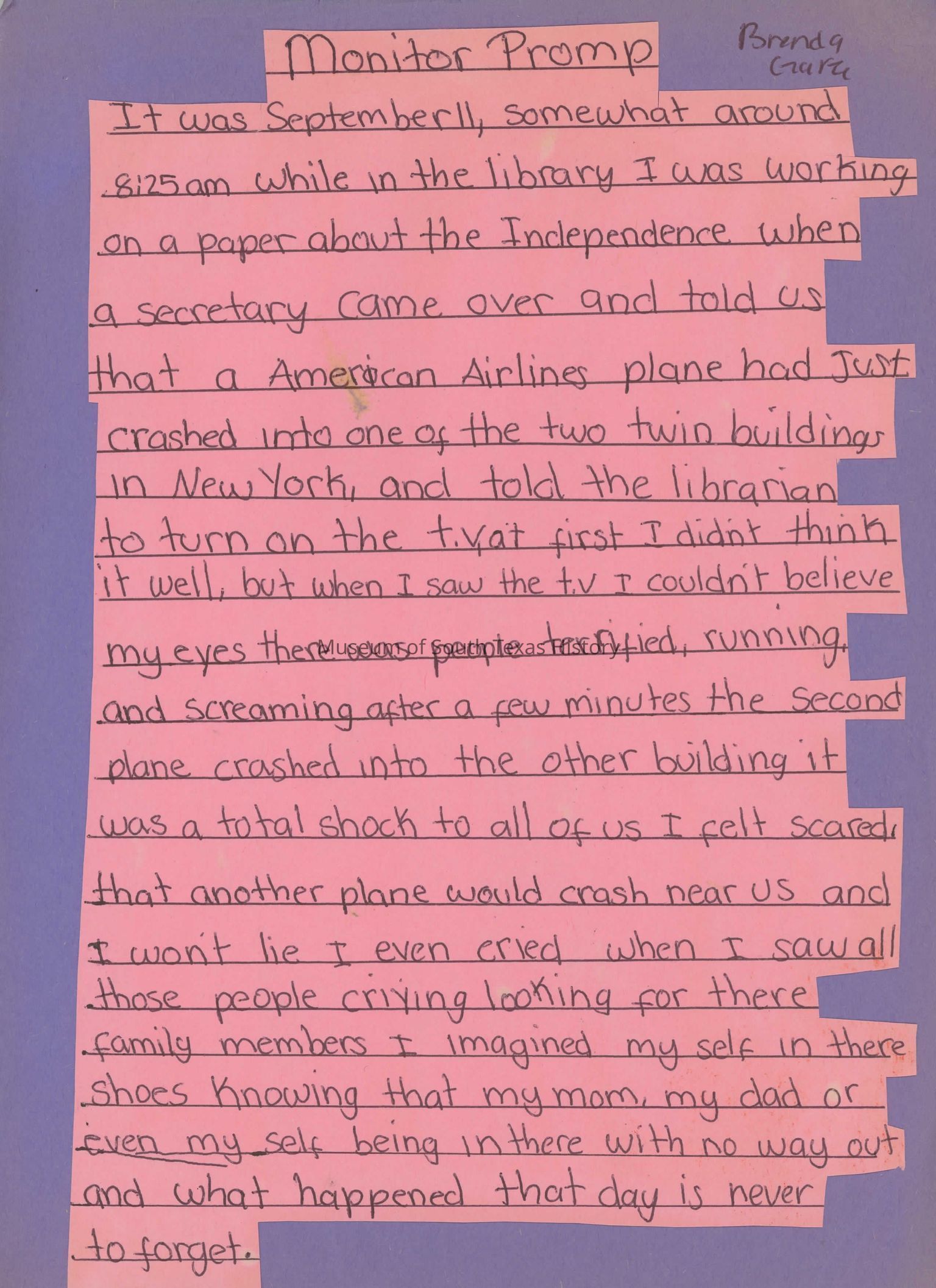 September 11 Memories