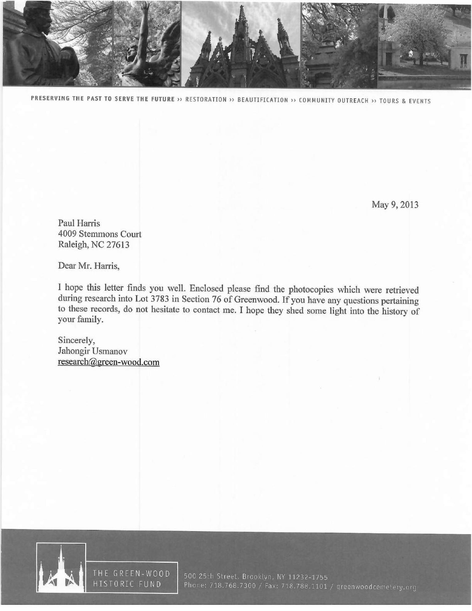 Green-Wood Cemetery, The