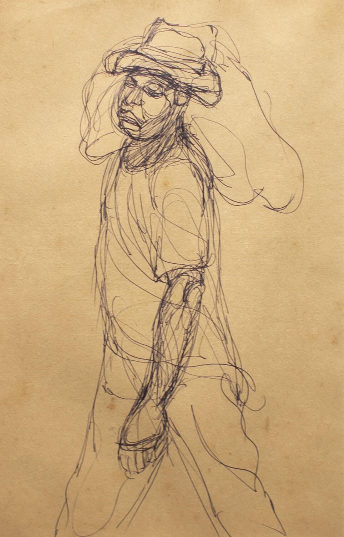 Untitled (Study of Man Carrying a Load) picture number 1