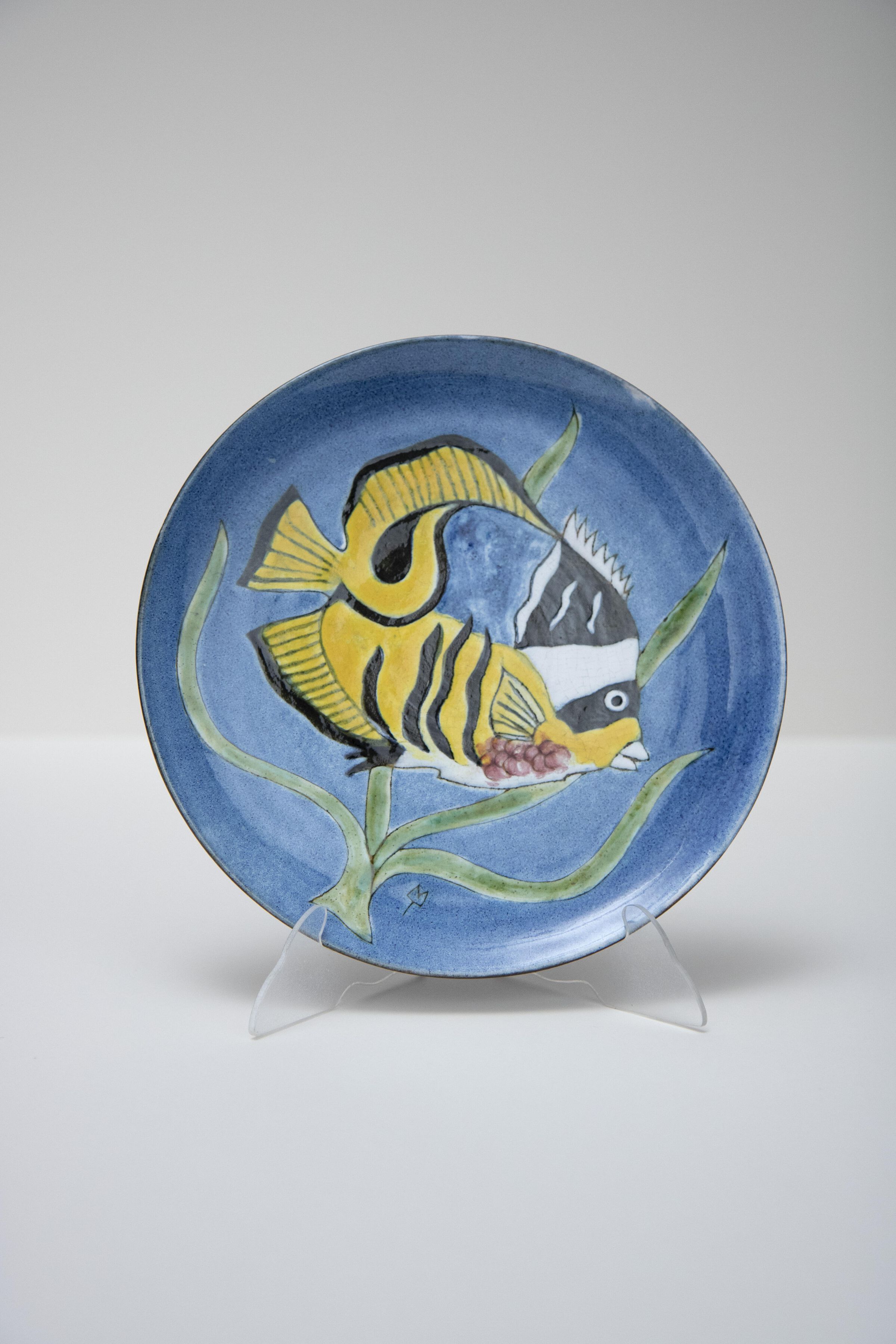 Untitled Plate (23) - Angelfish picture number 1