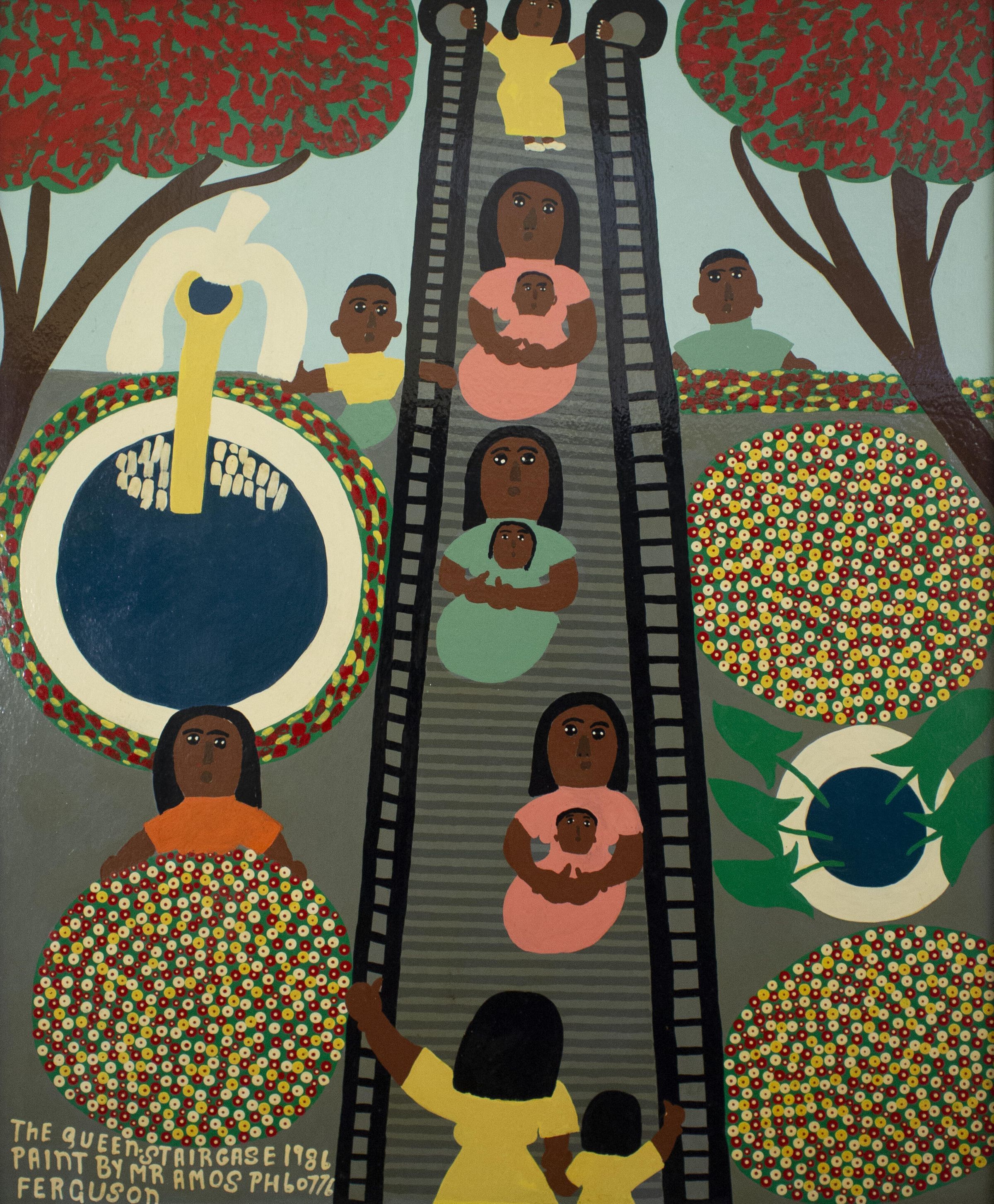 The Queen. Staircase picture number 1