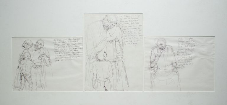 Untitled (Storyboards tryptic) picture number 1