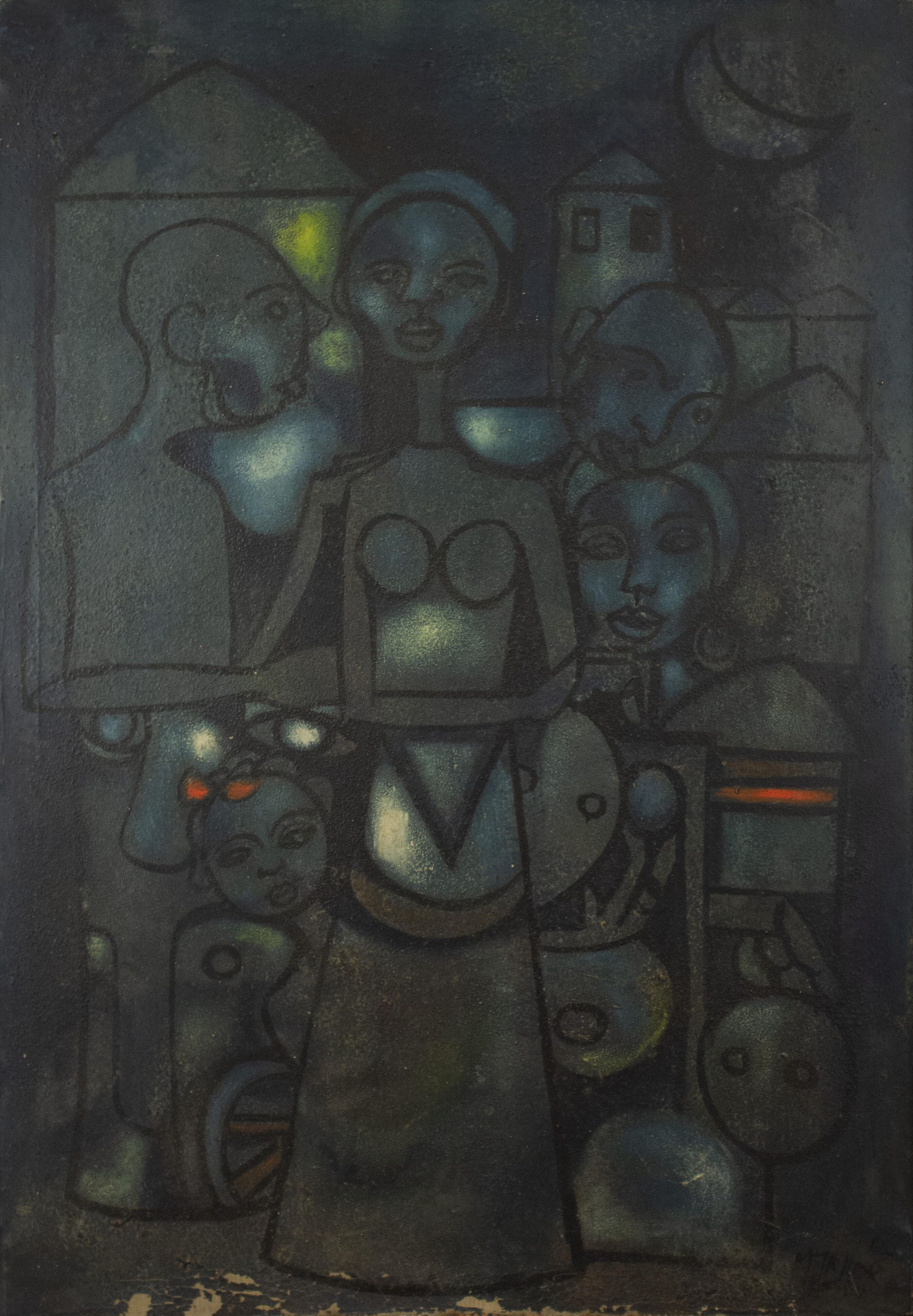 Untitled (Blue Family) picture number 1