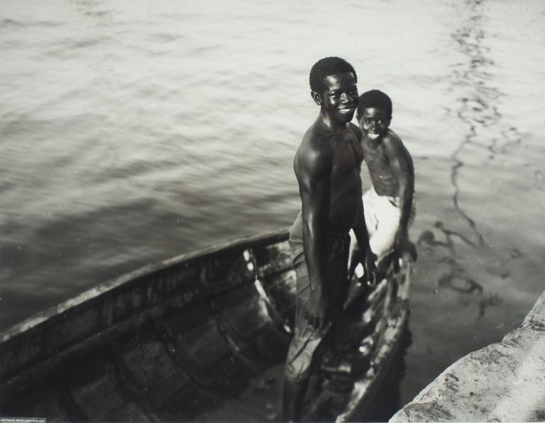 Untitled (Two Boys in Boat) picture number 1