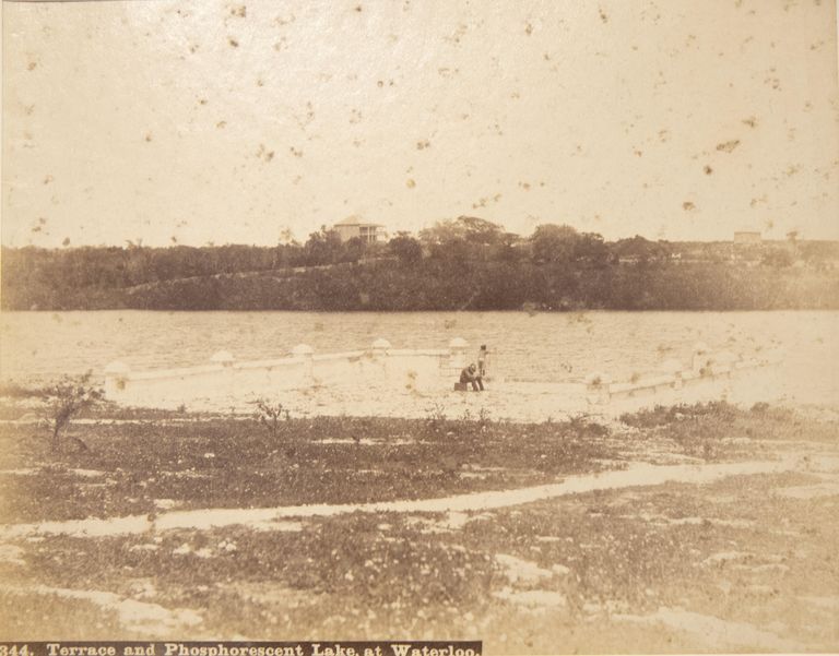 Terrace and Phosphorescent lake at Waterloo (print 344) picture number 1