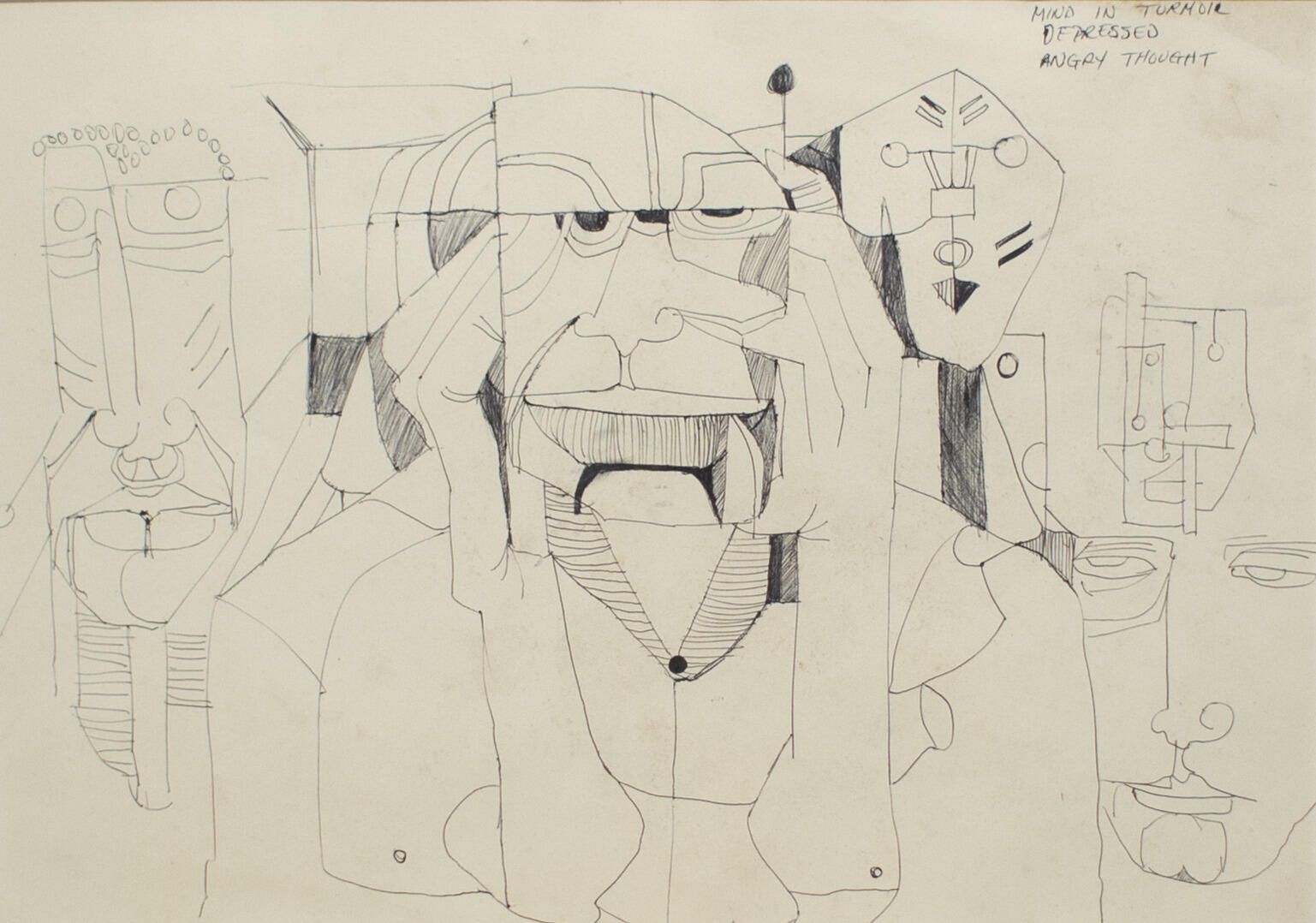 Mind In a Turmoil - Depressed, Angry Thought picture number 1