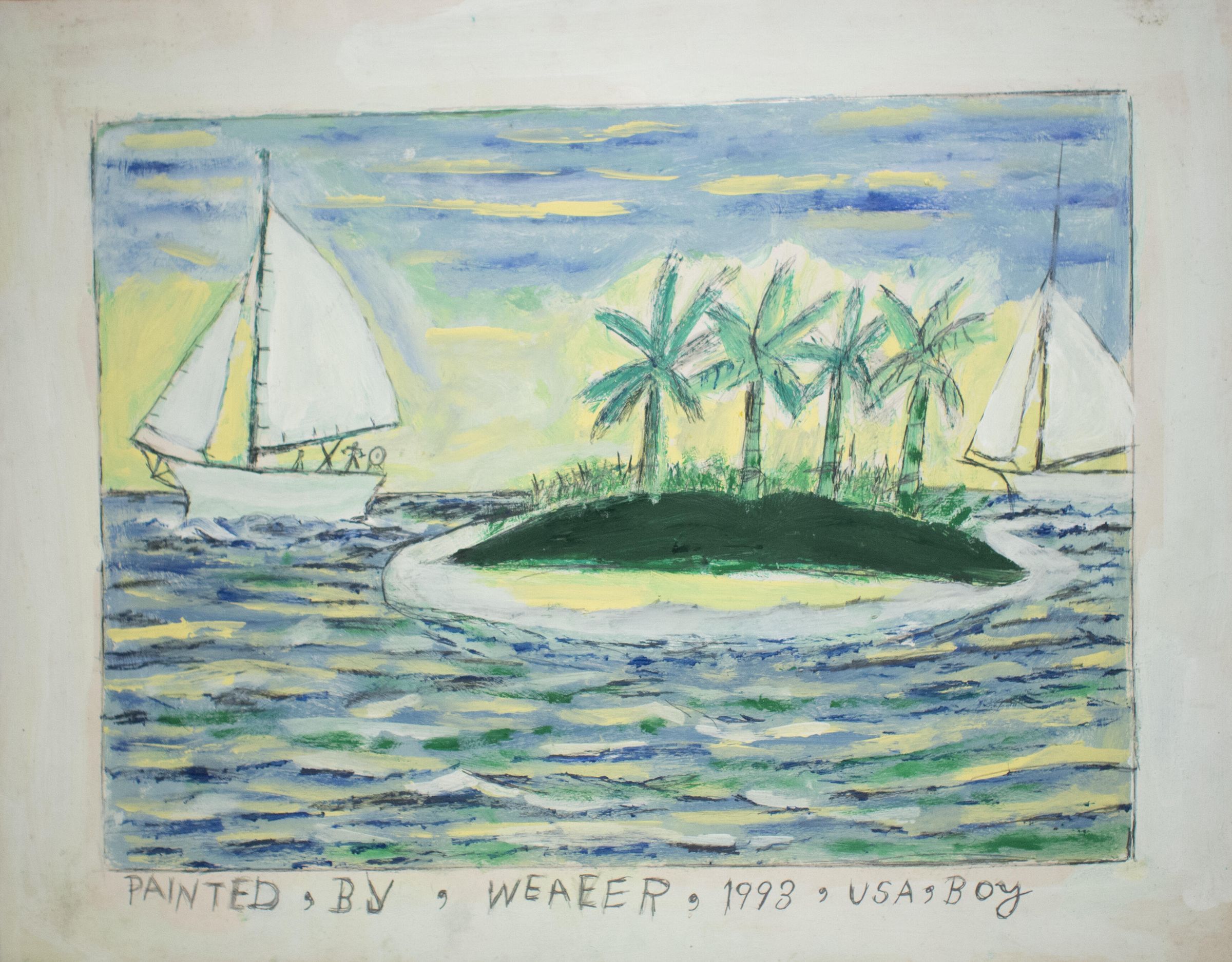 Untitled (Sailboats with Cay) picture number 1