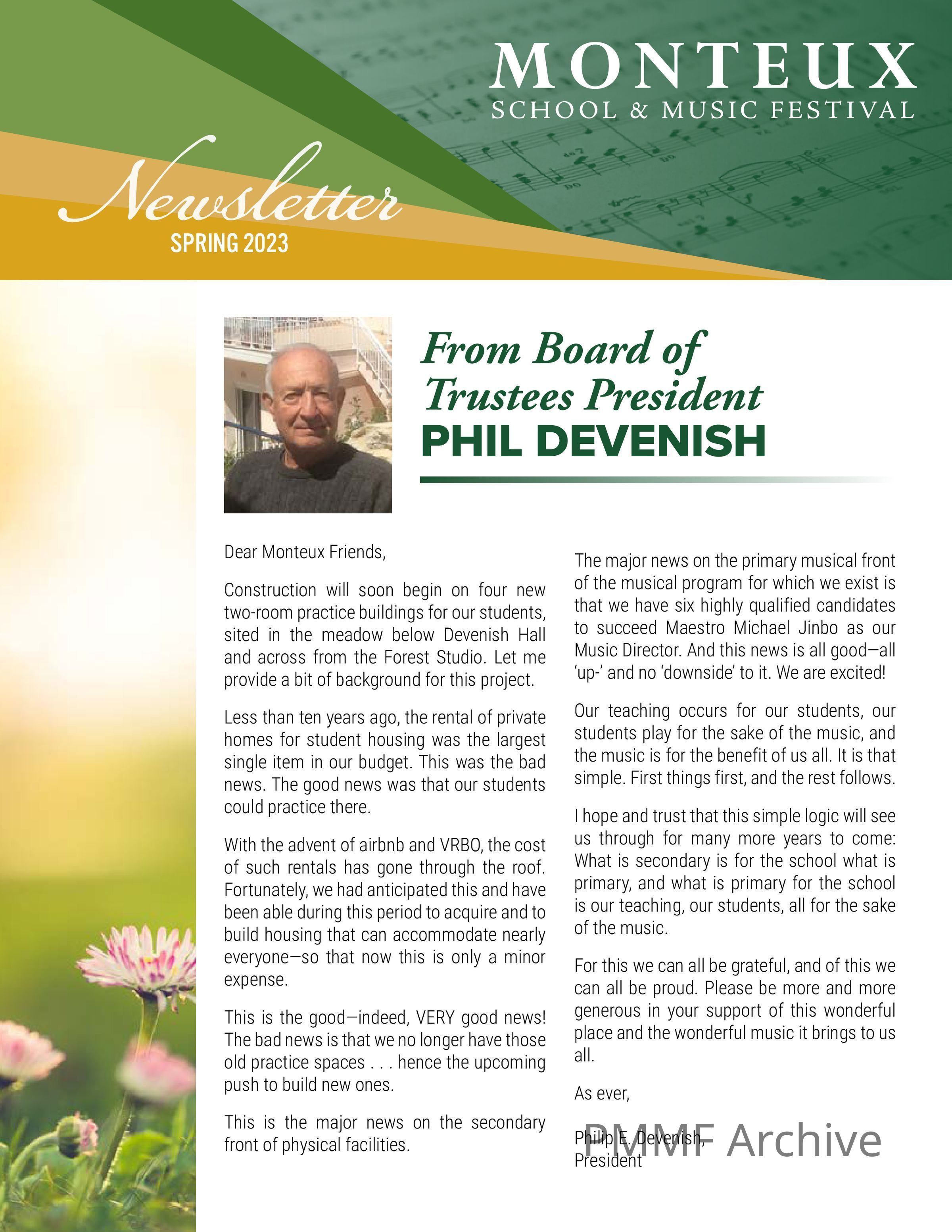 Spring 2023 Newsletter