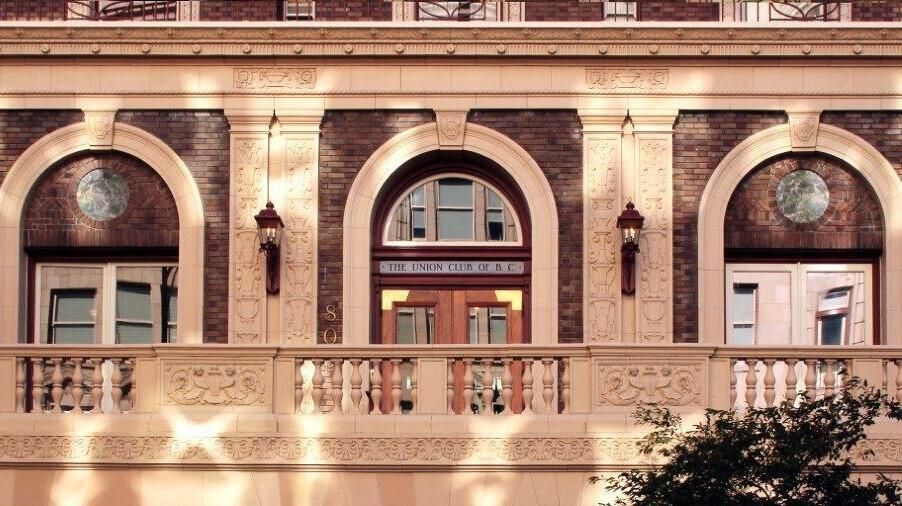 The Union Club of British Columbia hero image