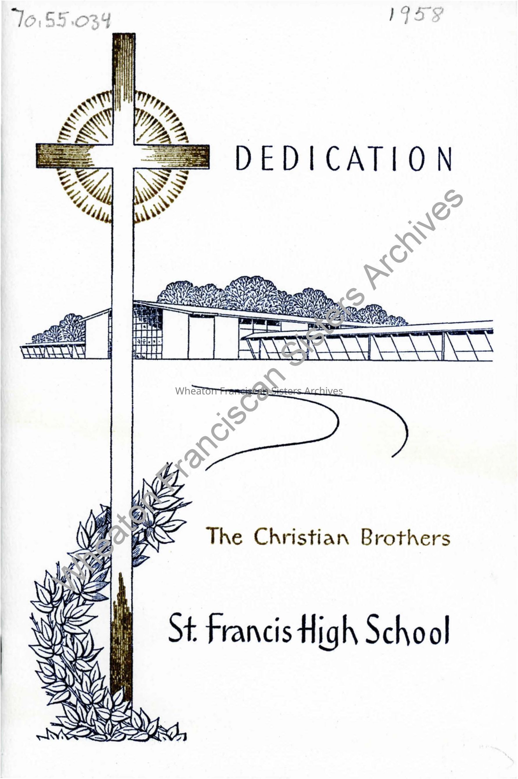 St. Francis High School Dedication Pamphlet: PDF, Watermarked