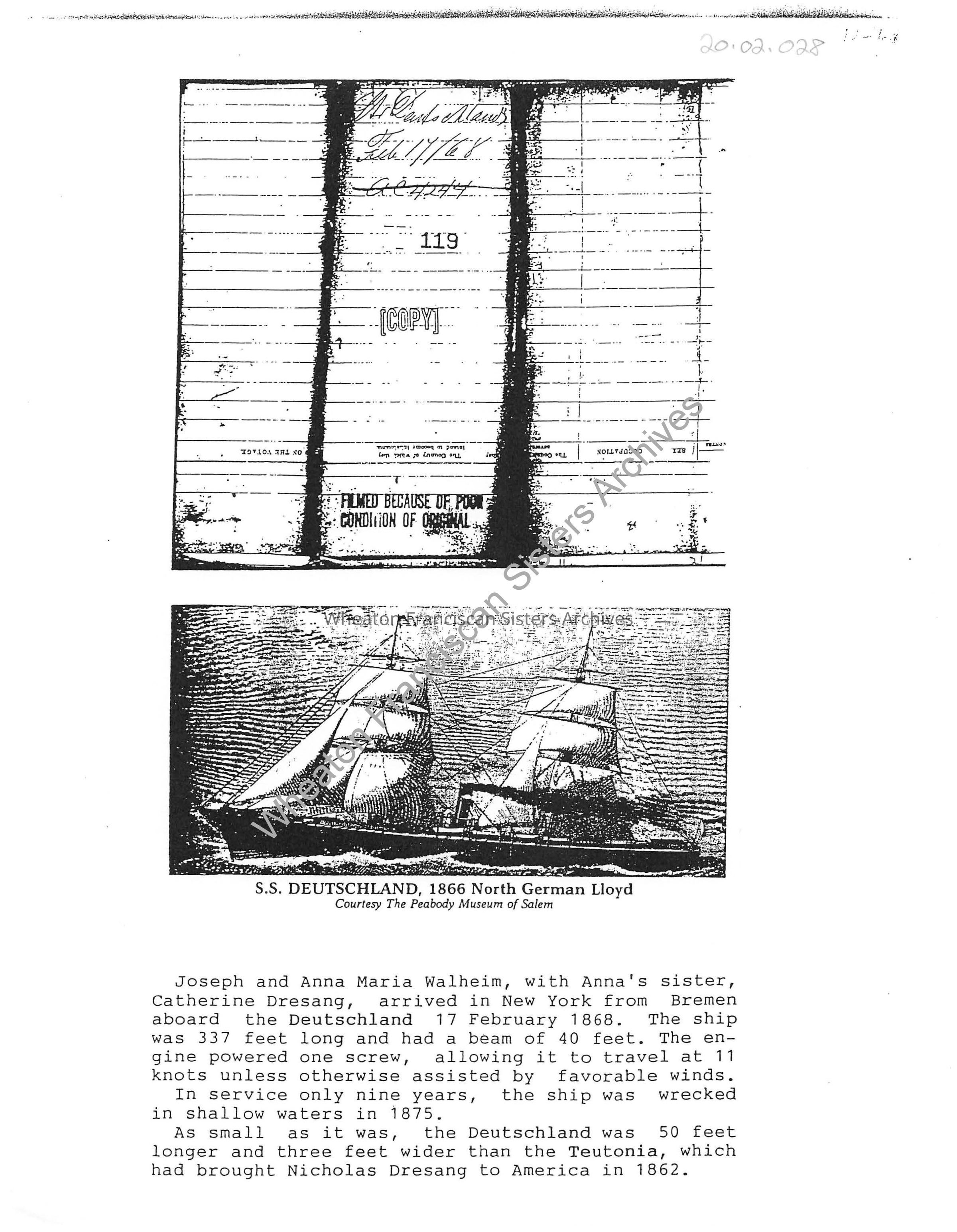 S.S. Deutschland: PDF, Watermarked