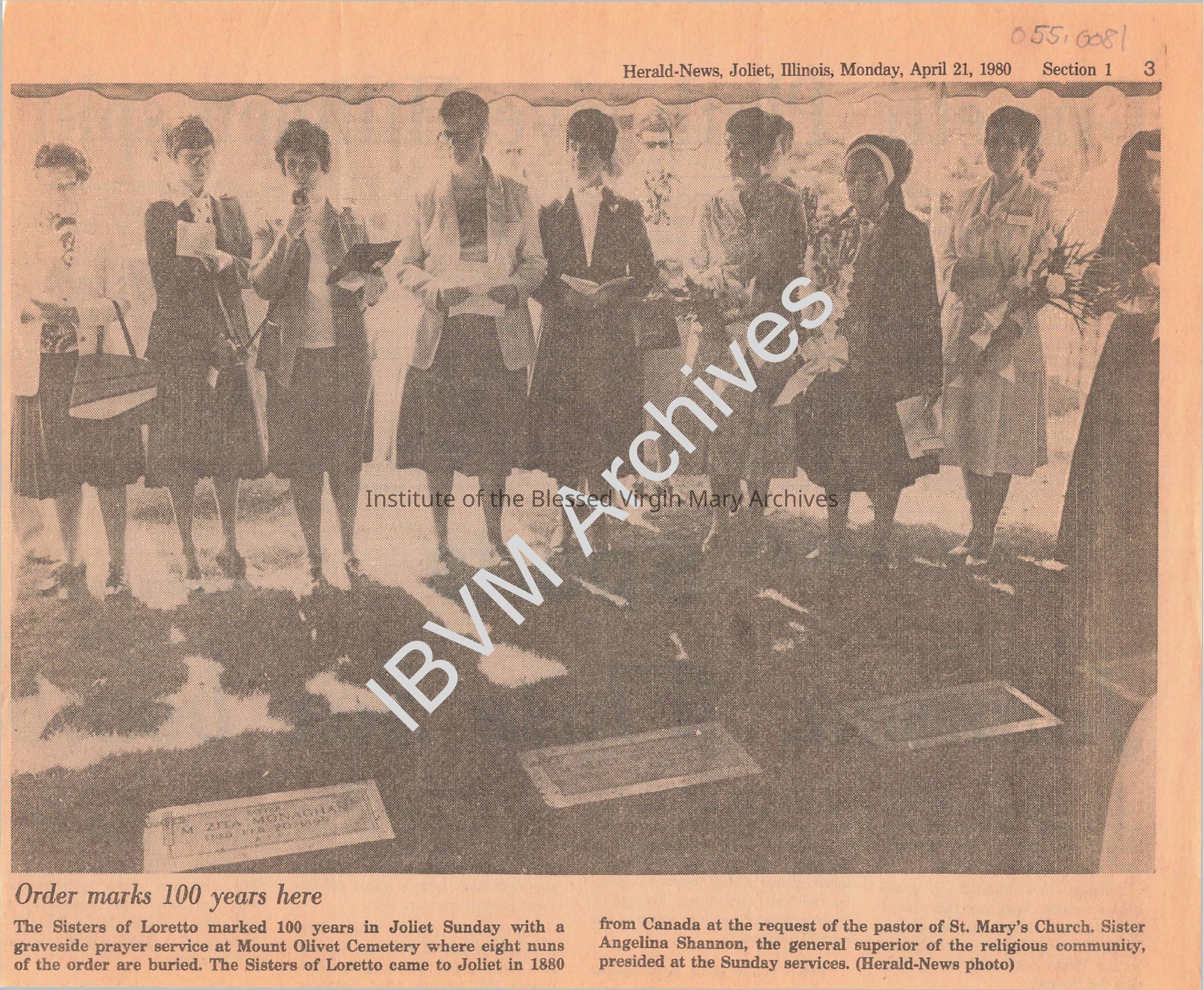 Order Marks 100 Years Here: PDF, Watermarked