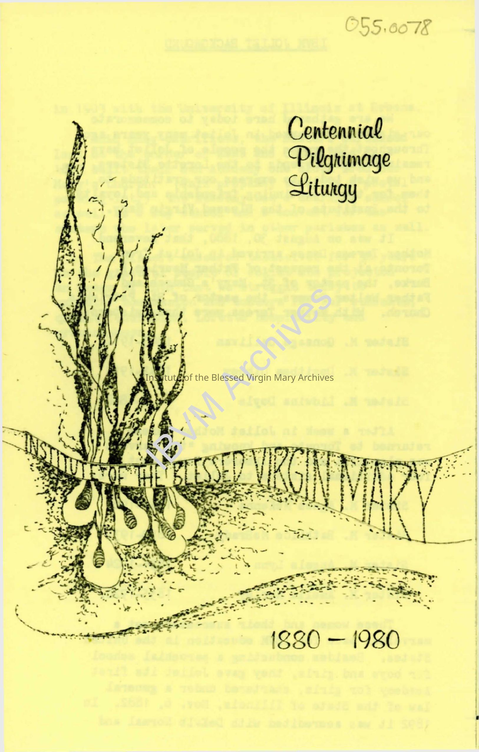 Centennial Pilgrimage Liturgy: PDF, Watermarked