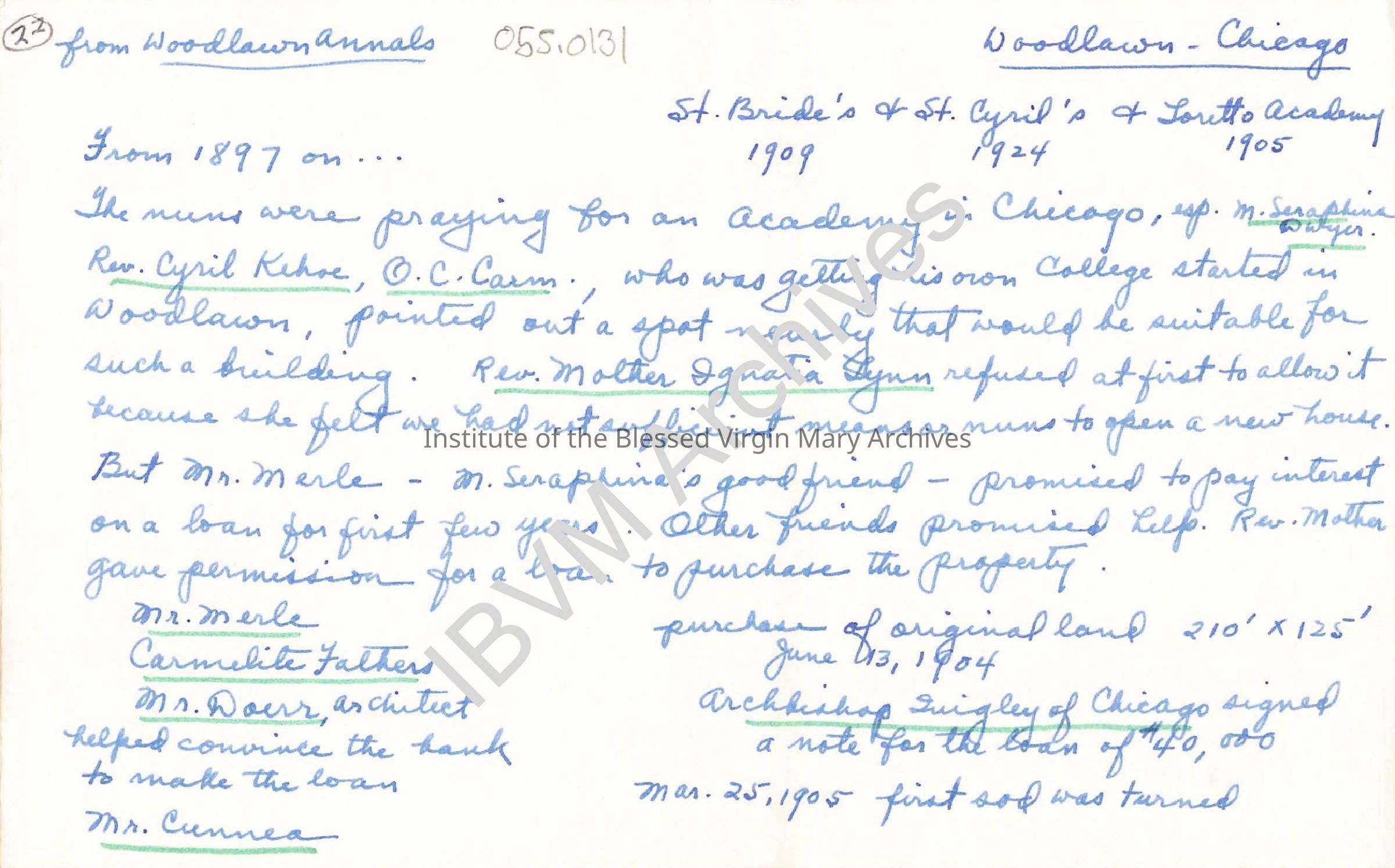 IBVM Notecards: PDF, Watermarked