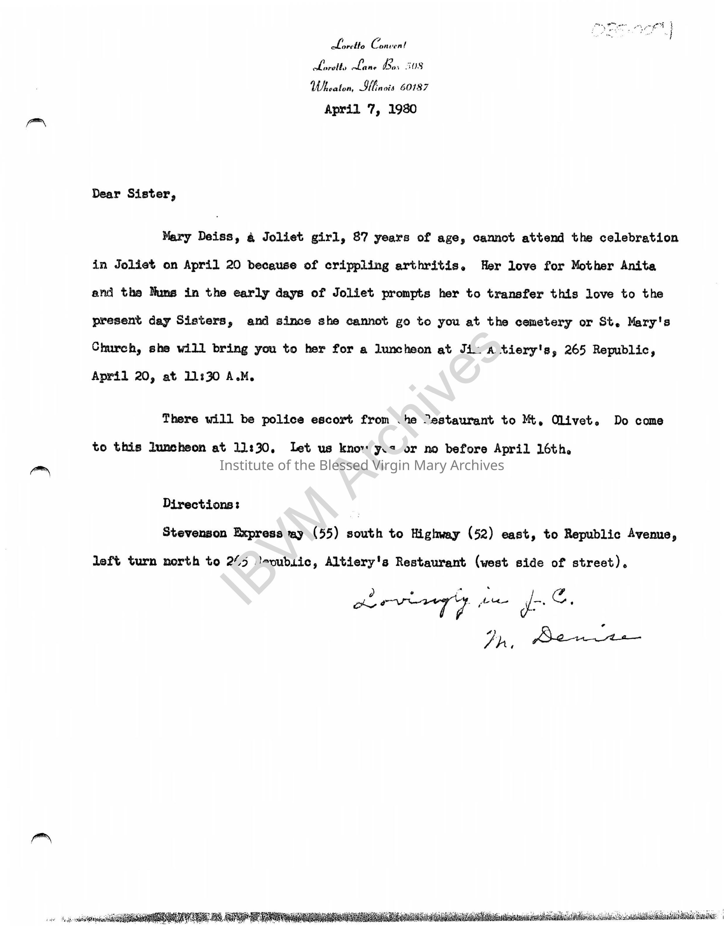 Centennial Luncheon Letter: PDF, Watermarked