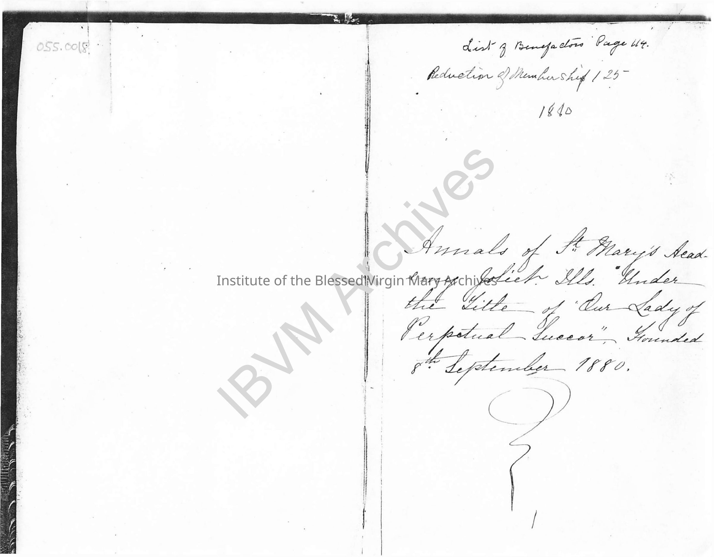Annals of St. Mary's Academy in Joliet, Illinois: PDF, Watermarked