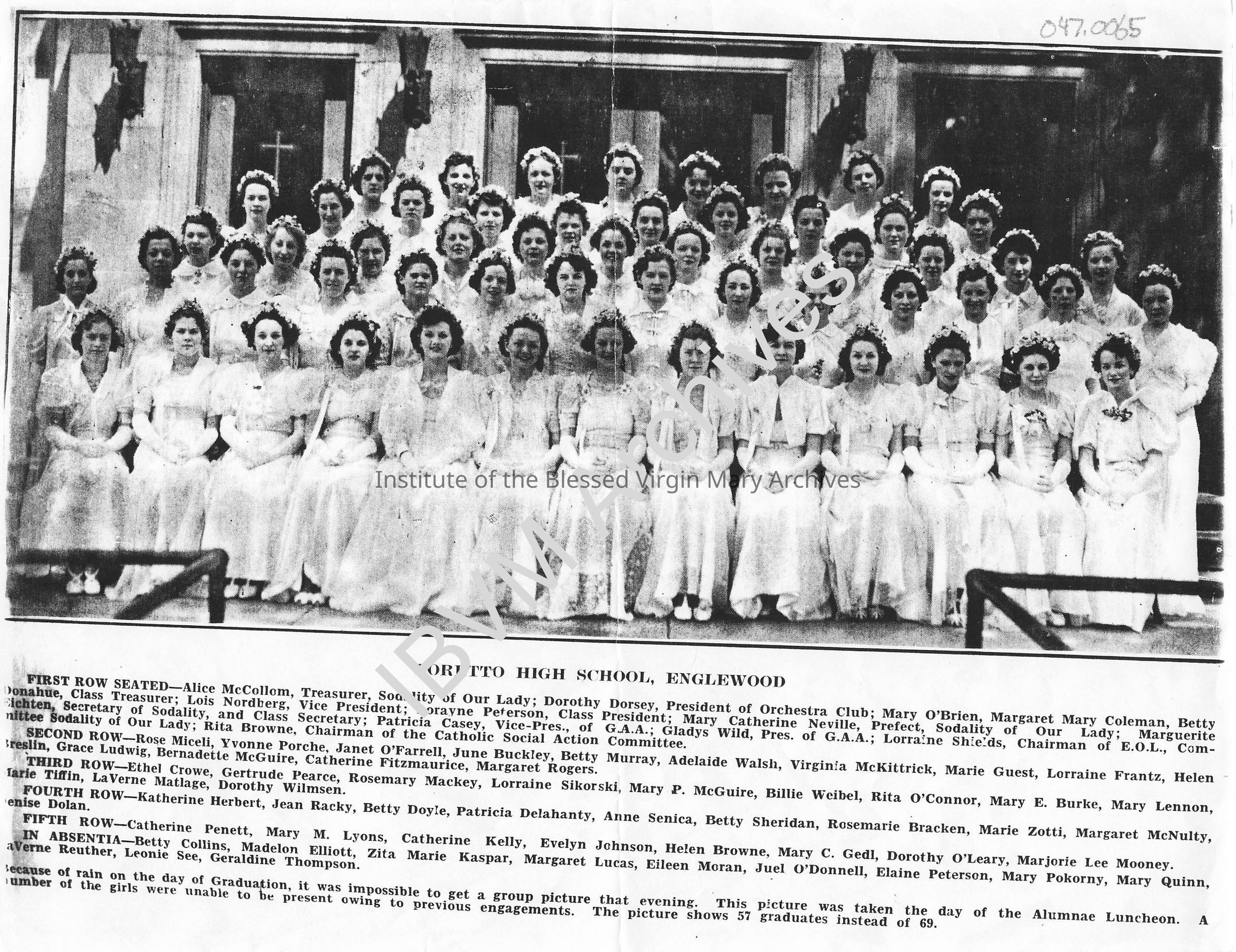 Loretto High School Graduation Photo: PDF, Watermarked