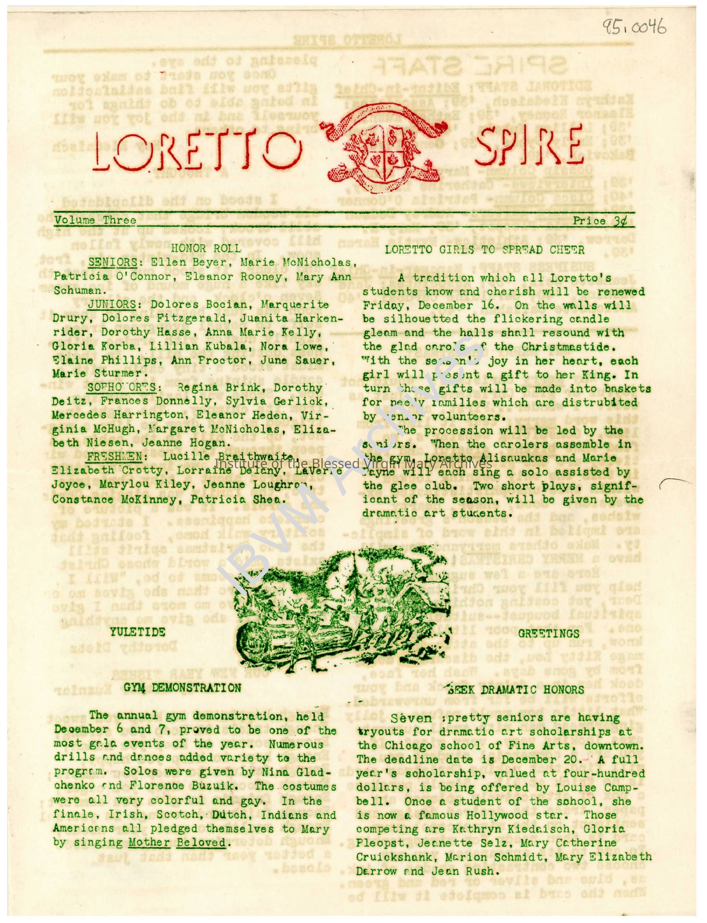 Loretto Spire, Volume 3: PDF, Watermarked